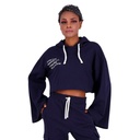 Hoodie crop femme manches larges LIVING MORE SUSTAINABLY