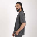 Sweat homme manches courtes avec broderie