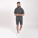 Sweat homme manches courtes avec broderie