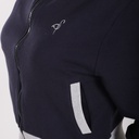 Veste teddy crop femme en molleton NEVER STOP EXPLORING