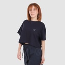 T-shirt crop femme كون كيما إنتي