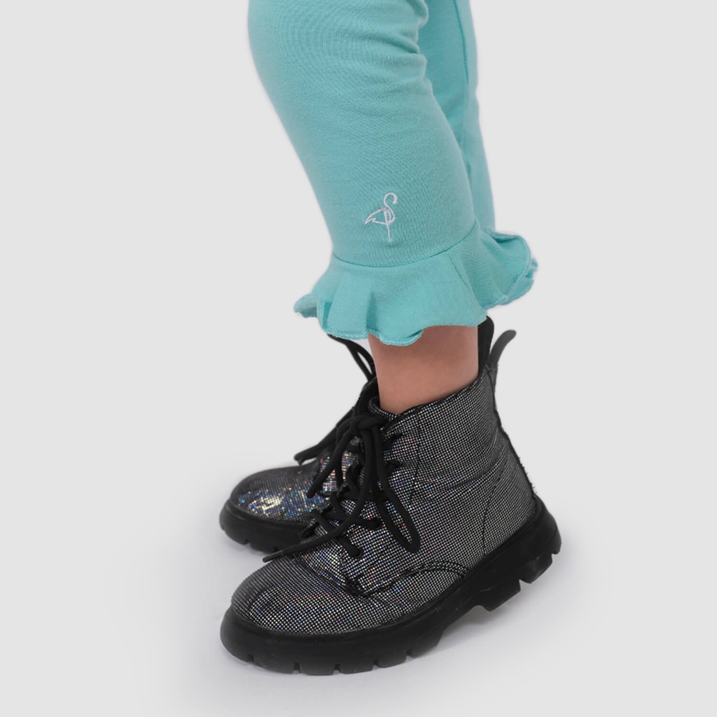 Legging bébé avec volant
