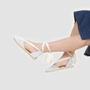 Sandales espadrilles femme en jeans