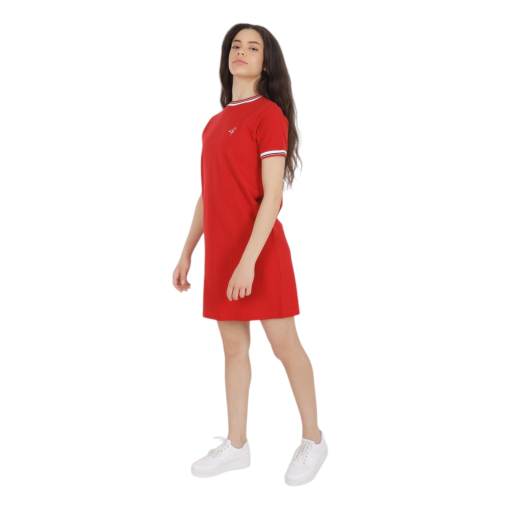 Robe femme en piqué de coton