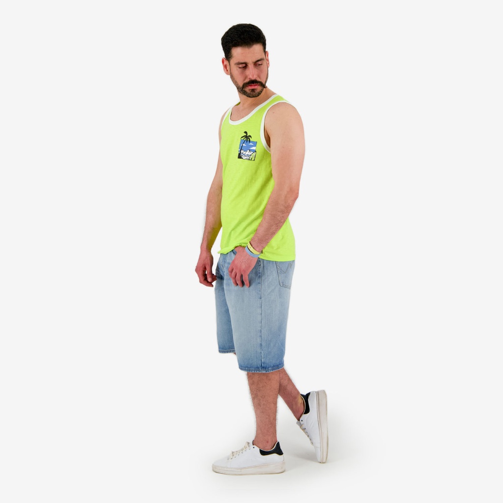 Débardeur flammé homme ISLAND