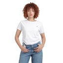 T-shirt côtelé femme manches courtes avec cordon de serrage