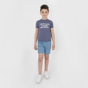 T-shirt slim garçon manches courtes SIDI BOUSAID IS CALLING