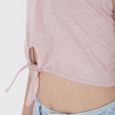 Débardeur crop fille avec nœud