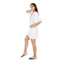 Cache maillot femme avec cordon de serrage