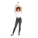 T-shirt crop côtelé femme manches courtes MISS CATASTROPHE