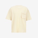 T-shirt oversized homme manches courtes avec poche soufflet