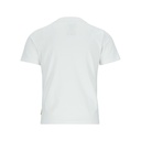 T-shirt fille manches courtes avec cordon de serrage