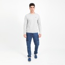 T-shirt homme manches longues avec broderie