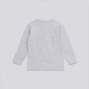 T-shirt bébé manches longues col tunisien