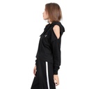 Hoodie femme manches tombantes