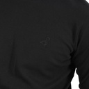 T-shirt homme col cheminé avec broderie