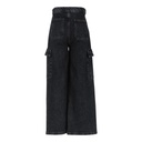 Cargo jeans fille
