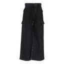 Cargo jeans fille