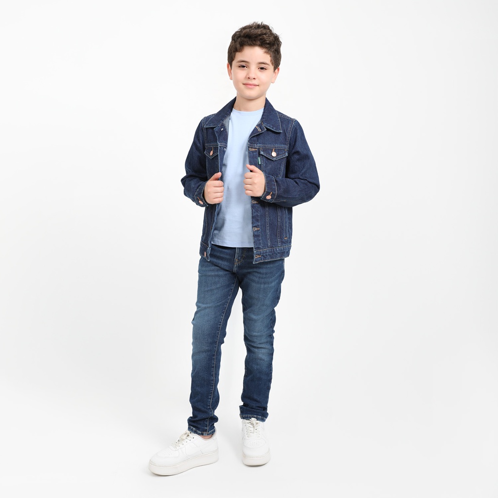 Regular jacket garçon en jeans
