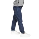 Straight jeans garçon avec revers