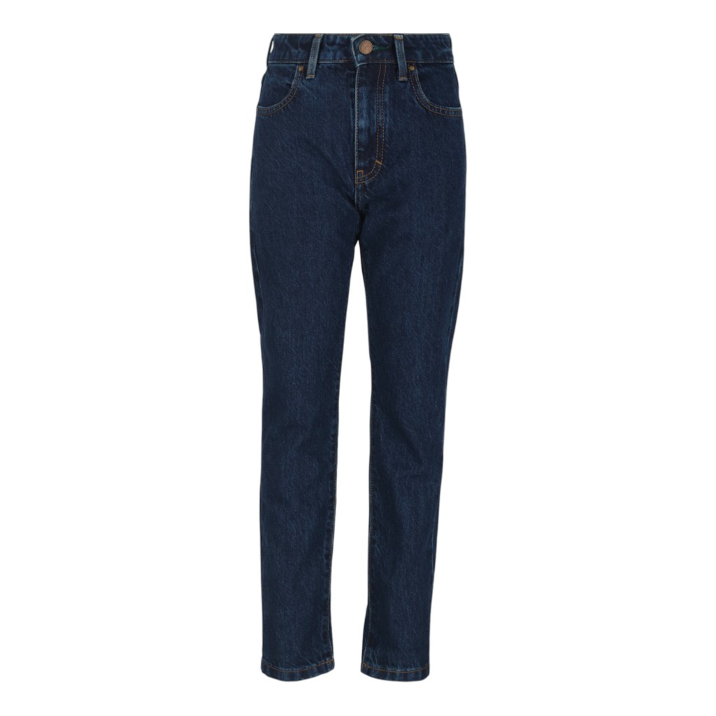 Straight jeans garçon avec revers
