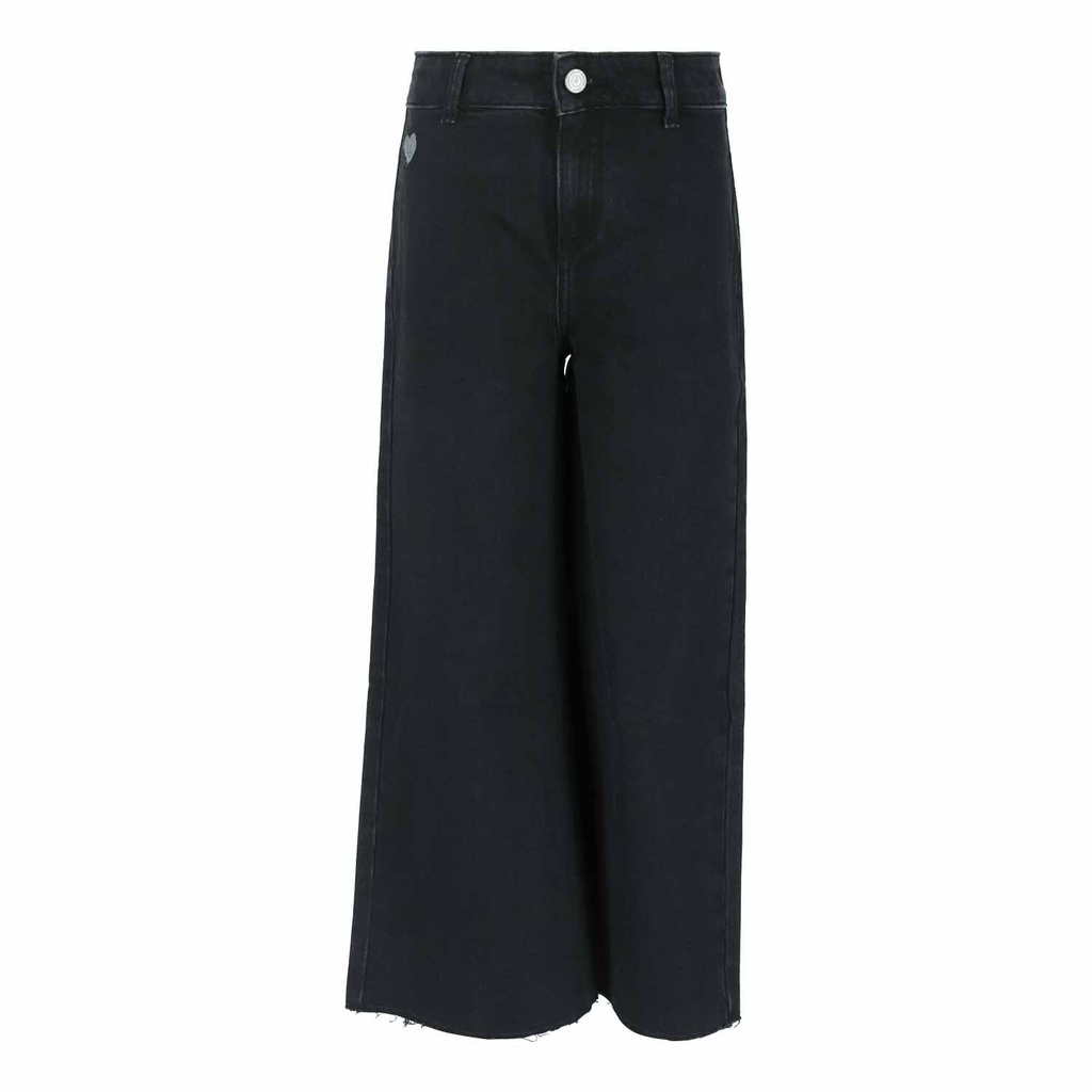 Wide leg jeans fille