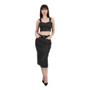 Top femme effet cuir- BADIA