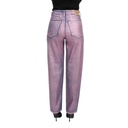 Straight jeans femme metallique -SARRA