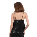 Top en sequin femme