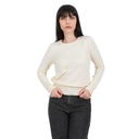 Pull femme avec détail broderie en maille fine