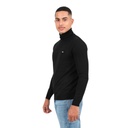 Pull homme col roulé en maille fine