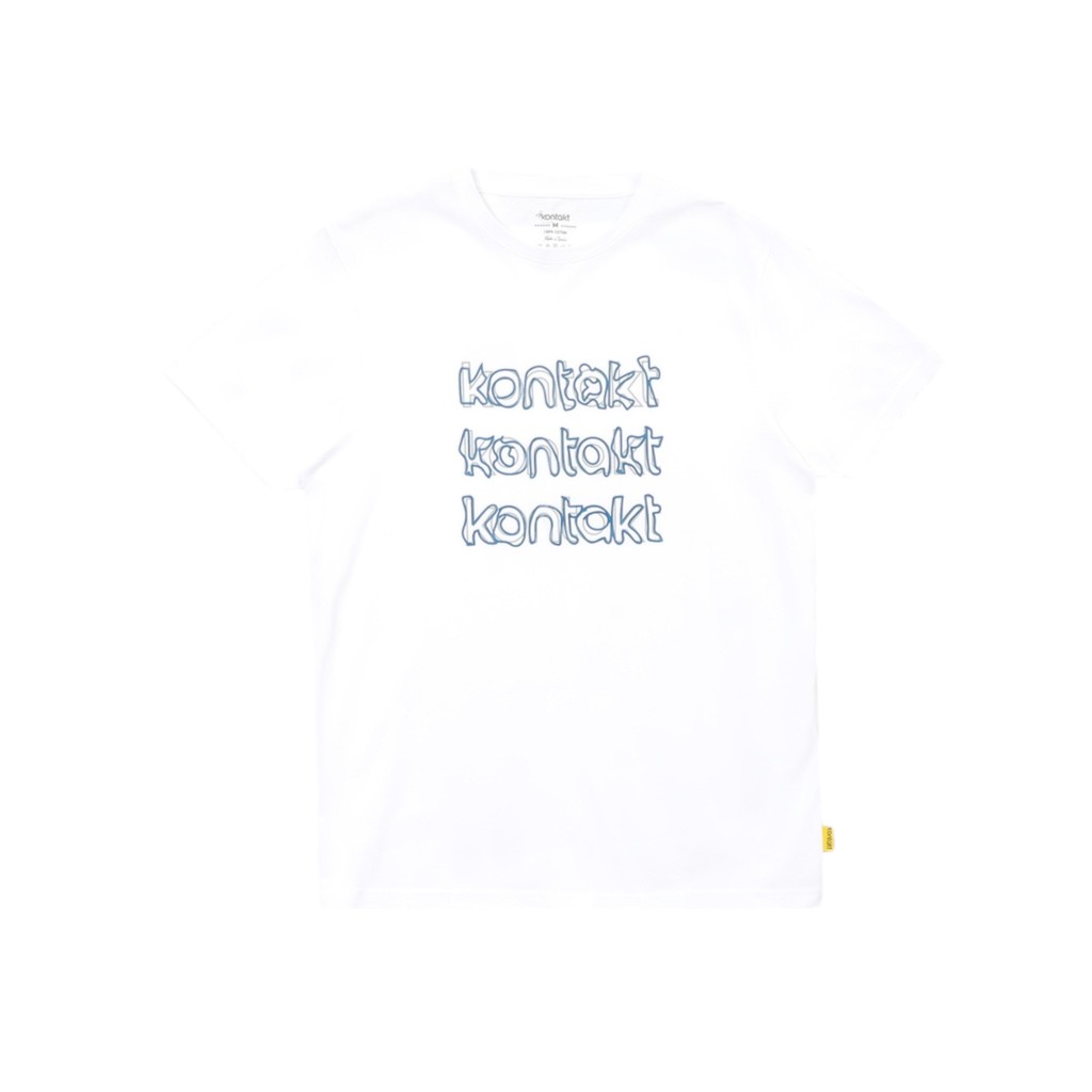 T-shirt unisexe manches courtes KONTAKT X3