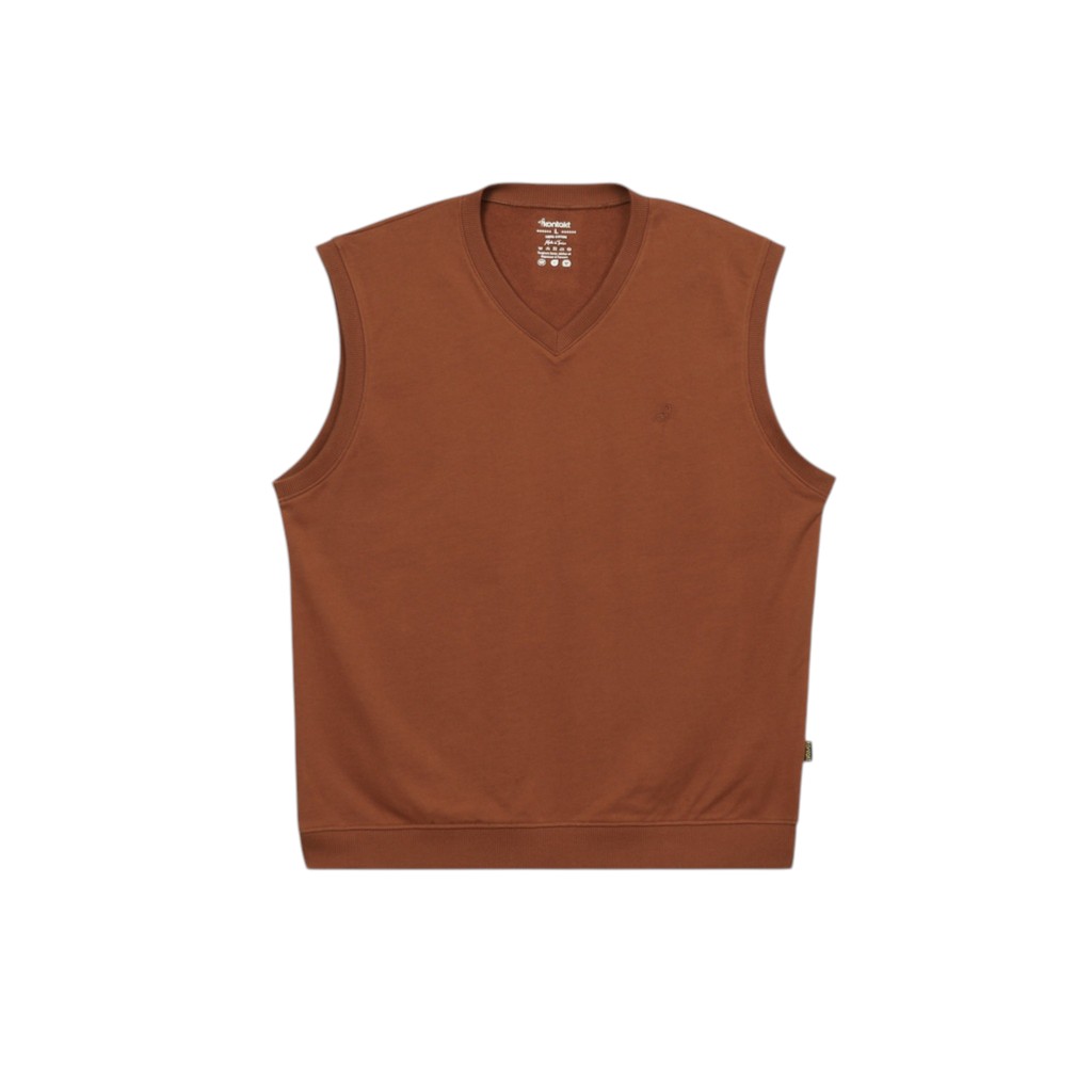 Sweat homme sans manches avec broderie
