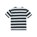 T-shirt oversized rayé femme manches courtes
