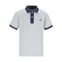 Polo garçon manches courtes avec broderie