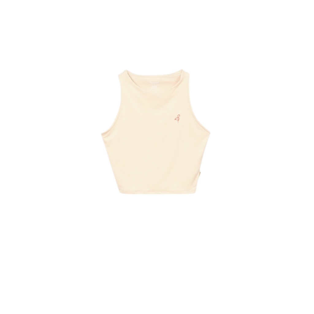 Top femme sans manches avec broderie
