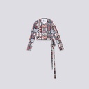 T-shirt fille manches longues imprimé margoum