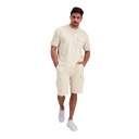 Short cargo homme en molleton