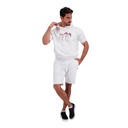 Short homme en molleton avec bord franc