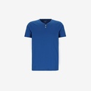 Ensemble homme manches courtes col tunisien avec broderie