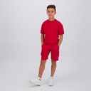 Sweat garçon manches courtes avec broderie