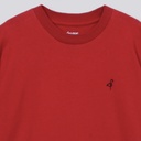 Sweat garçon manches courtes avec broderie