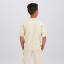Sweat garçon manches courtes avec poche soufflet