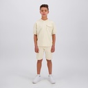 Sweat garçon manches courtes avec poche soufflet