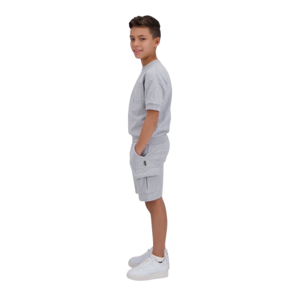 Short cargo garçon en molleton