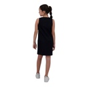 Robe fille sans manches en jeans