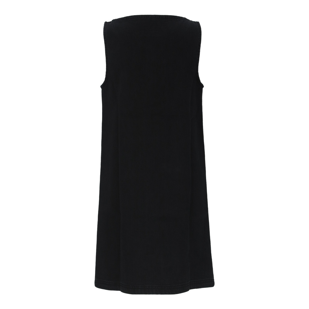Robe fille sans manches en jeans