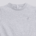 Sweat bébé fille manches courtes bouffantes