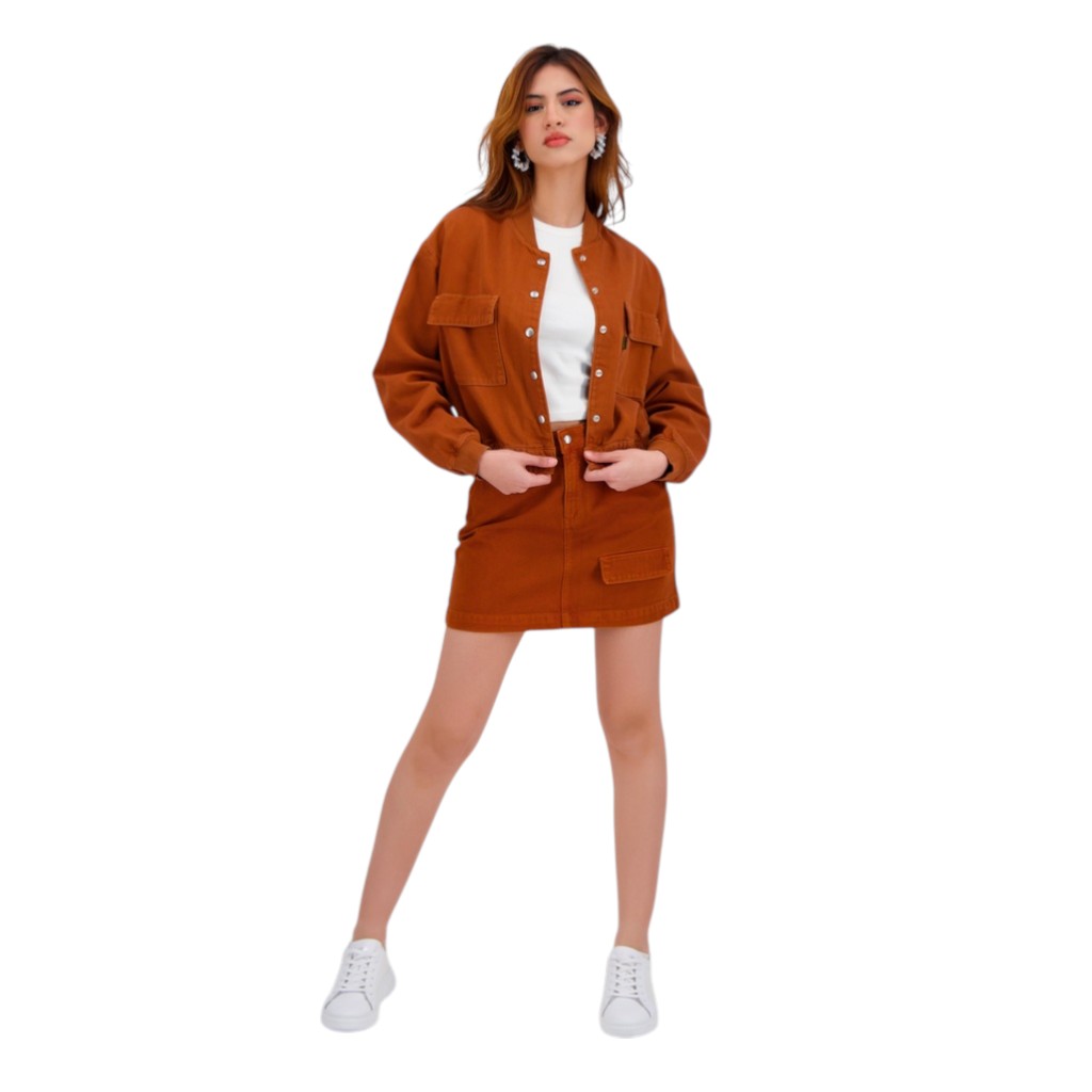 Workwear cropped jacket femme - WARD