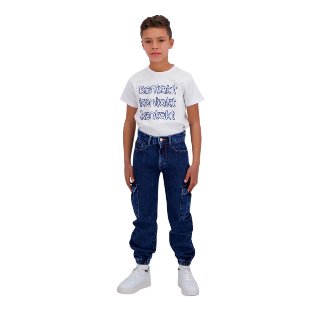 Cargo garçon en jeans